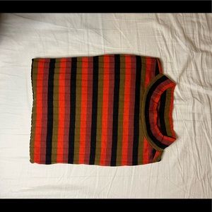 Long sleeve multi color slim fit top